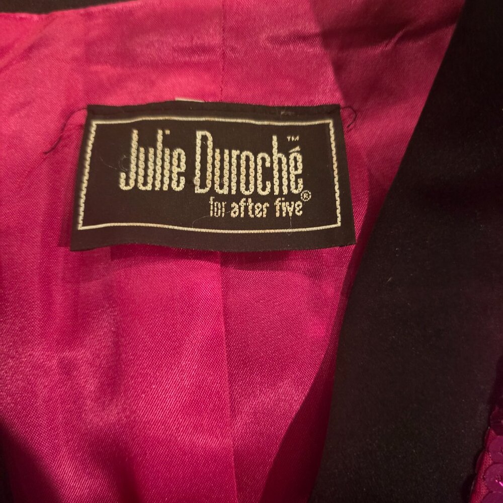 Vintage Julie Duroche sequin jacket - Picture 3 of 3